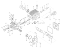 Page A Diagram and Parts List for 1661-0  Briggs and Stratton Pressure Washer